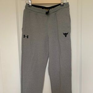 Under Armour Project Rock Sweatpants - Youth XL, Gray, NEW WITH TAG.